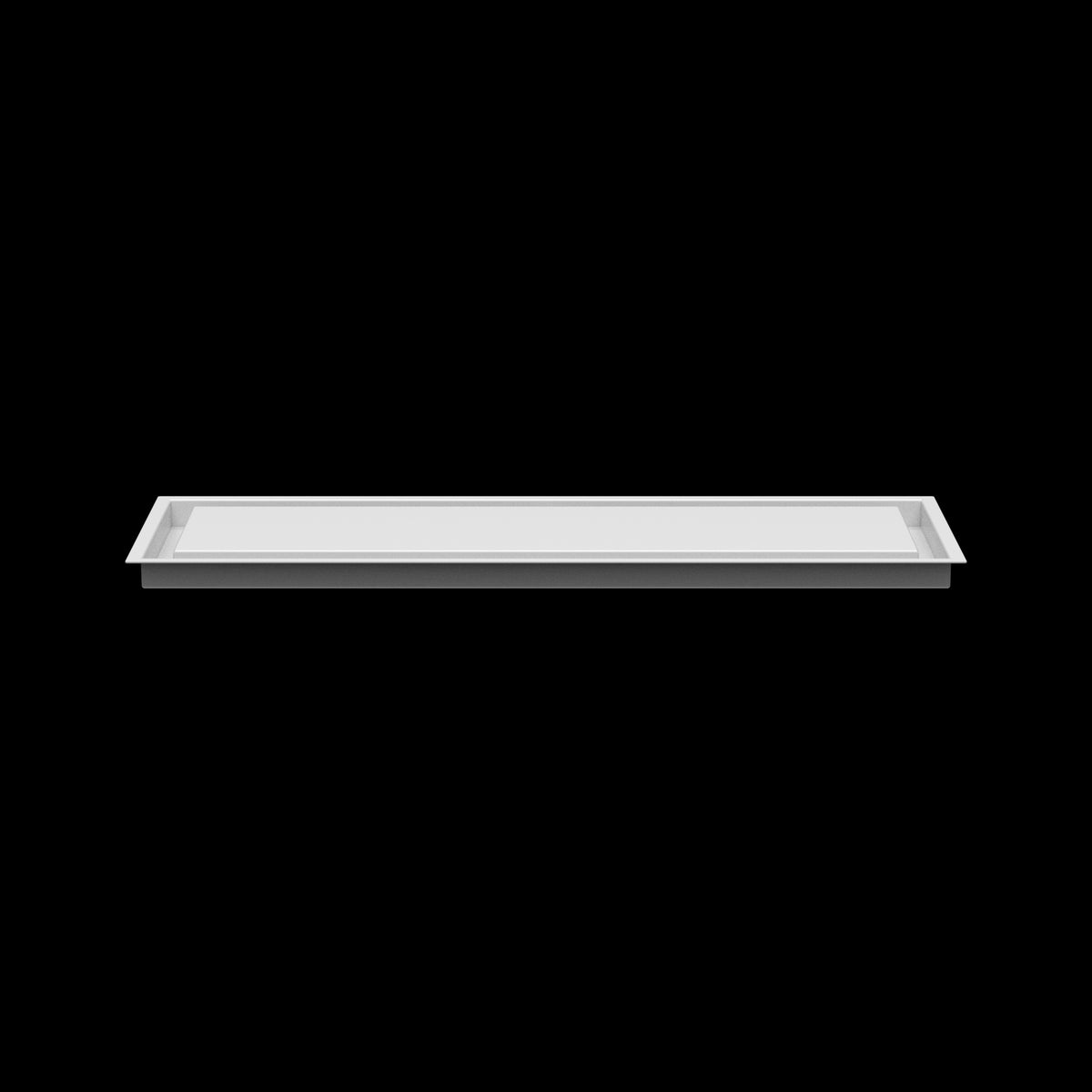 9x30 ceiling vent cover, side profile