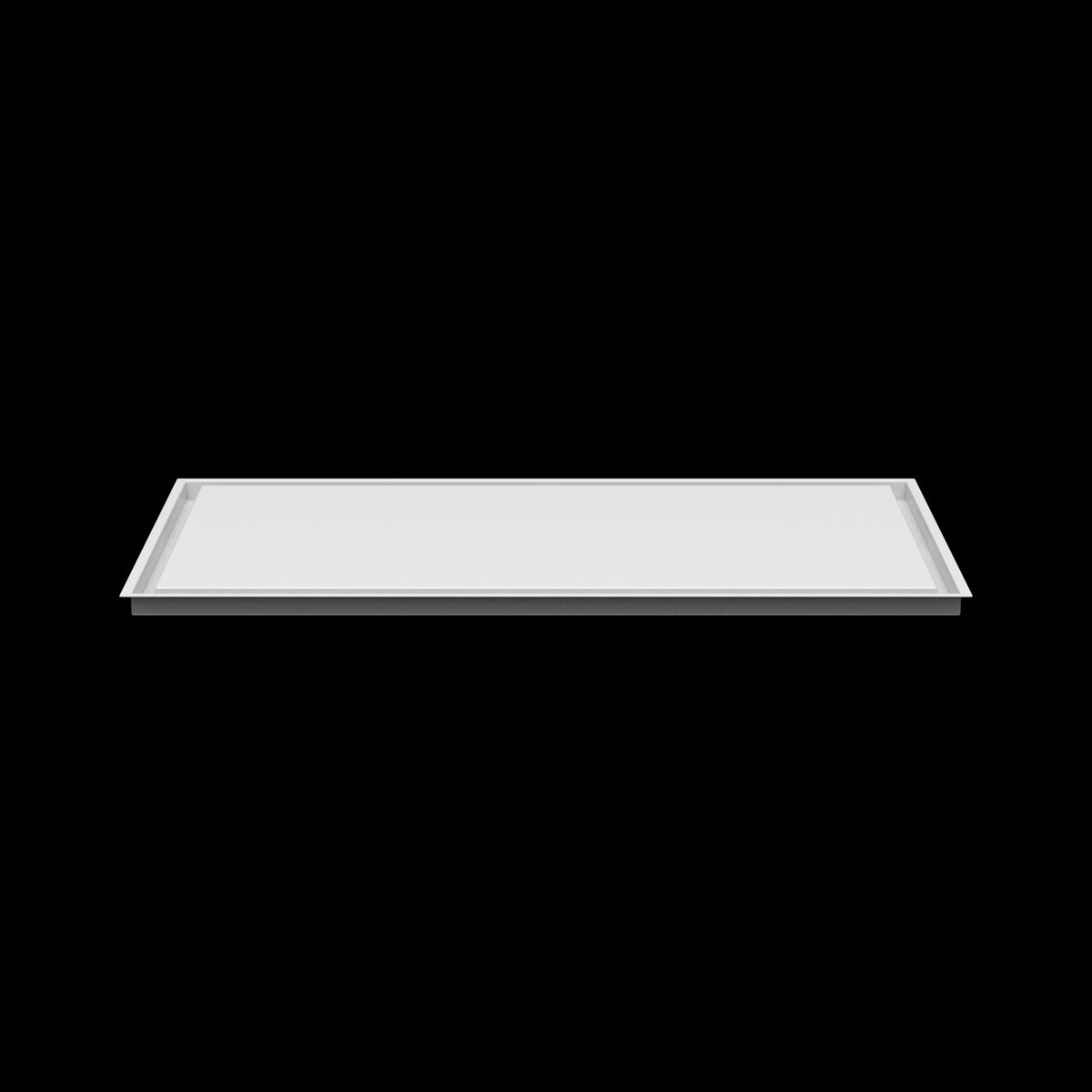 24x42 ceiling vent cover, side profile