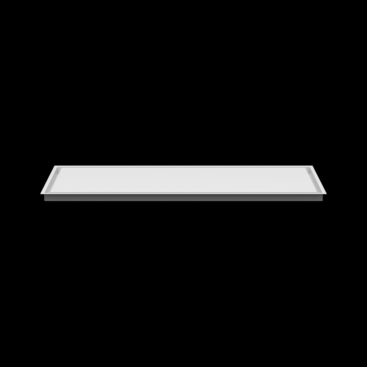 17x43 wall vent cover, side profile