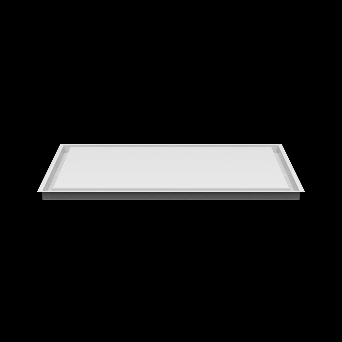 23x30 ceiling vent cover, side profile