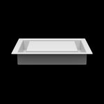 6x7 wall vent cover, side profile