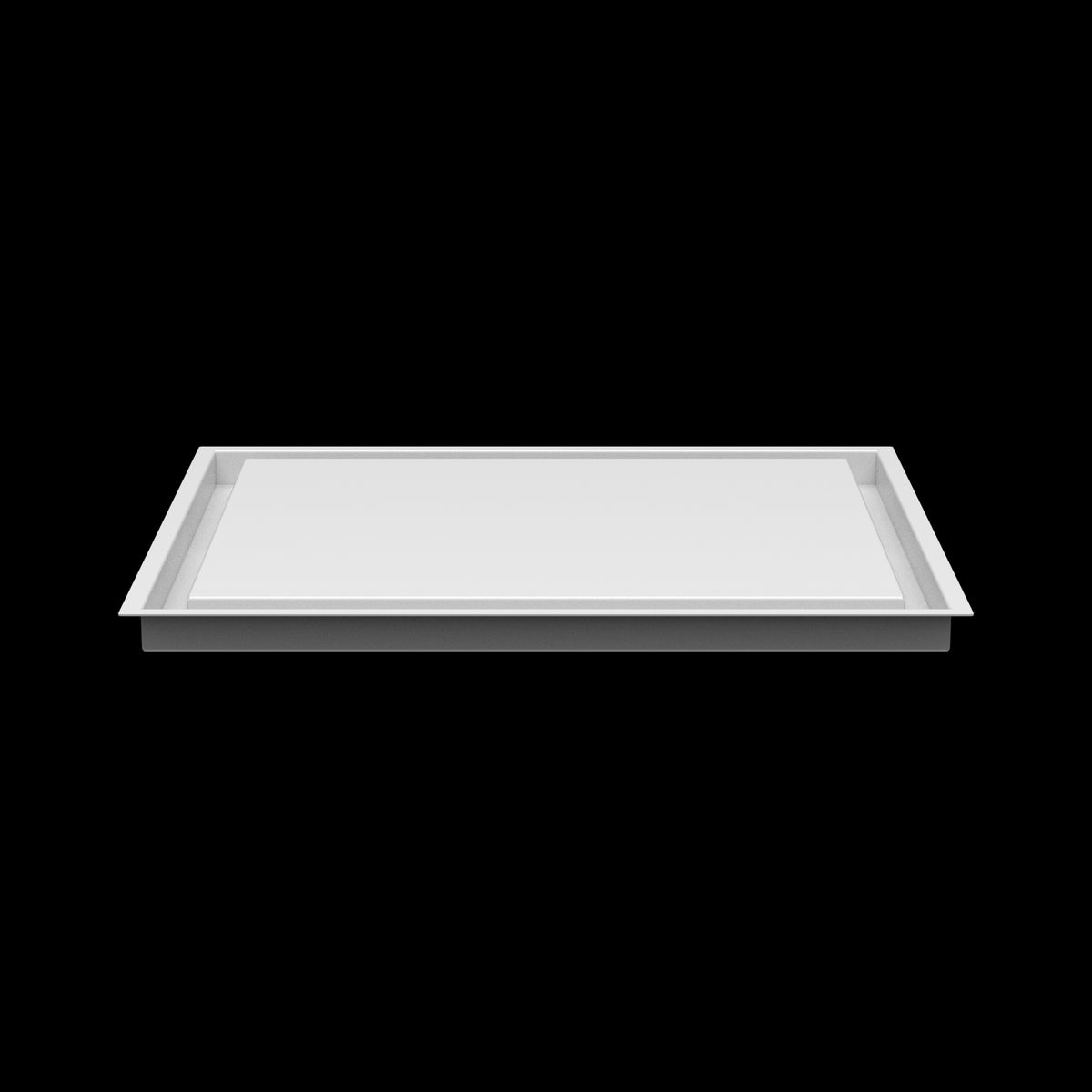 18x21 ceiling vent cover, side profile