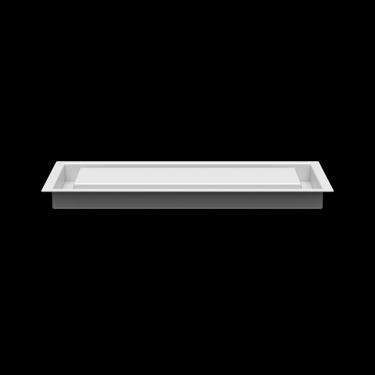 6x15 ceiling vent cover, side profile