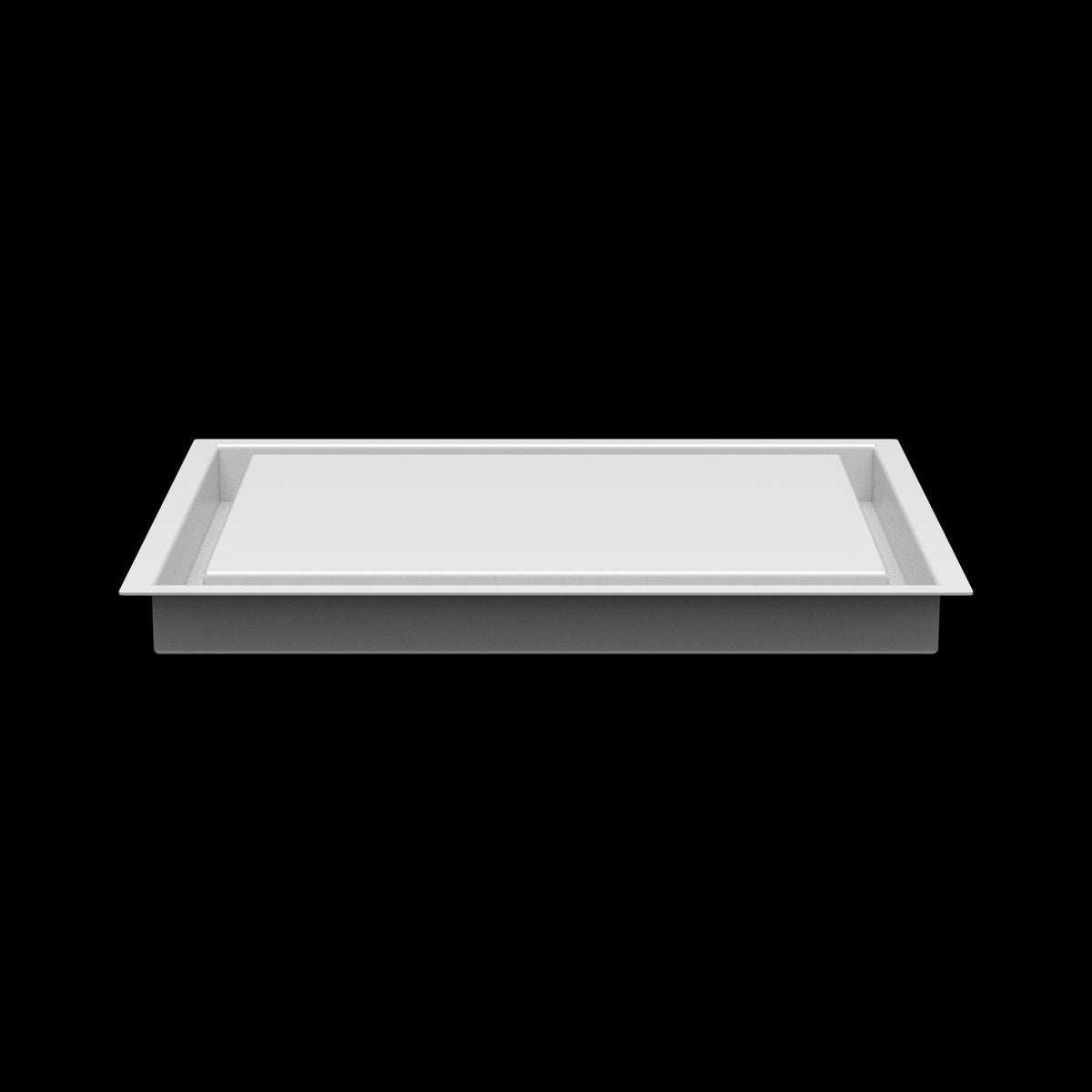 11x14 wall vent cover, side profile