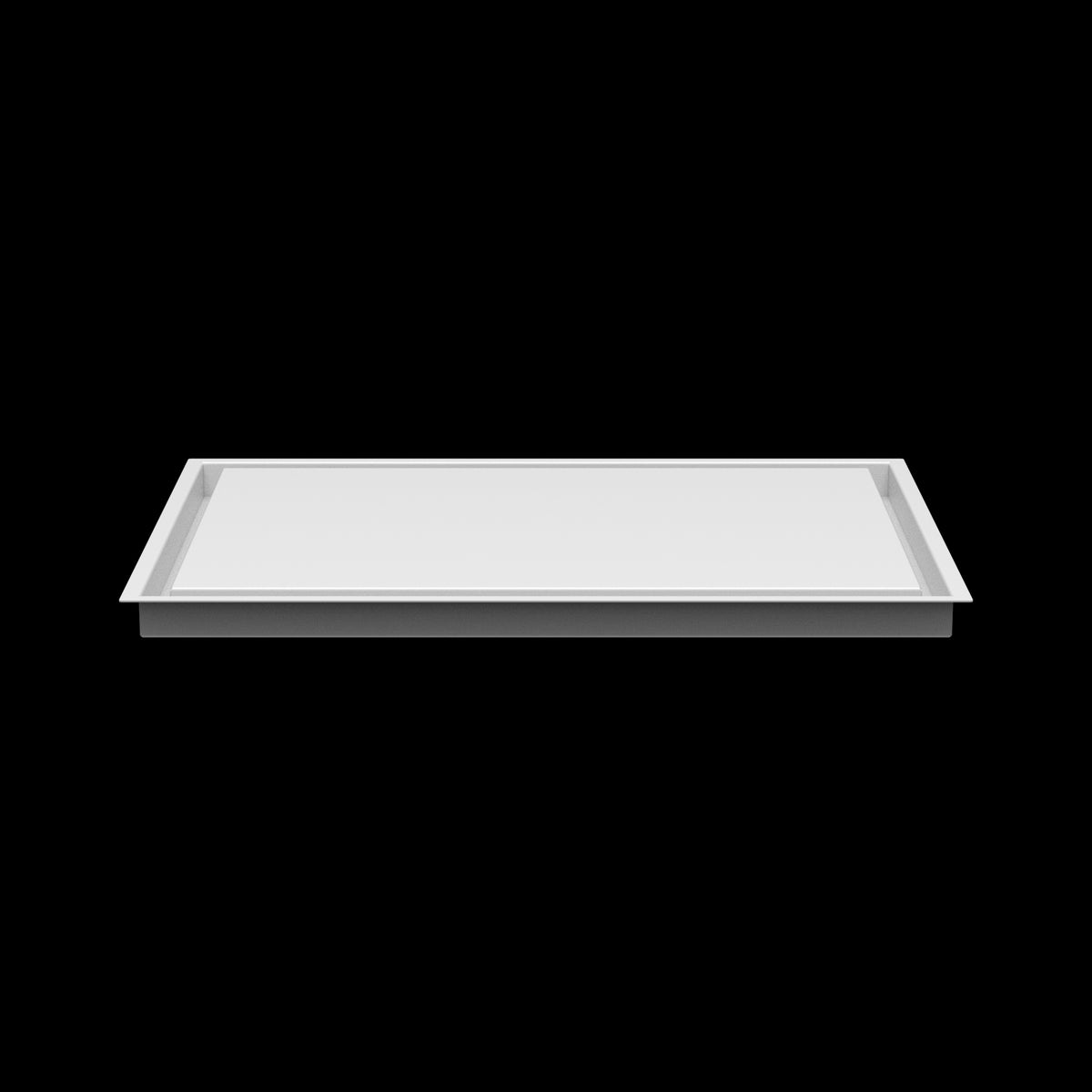 17x24 wall vent cover, side profile