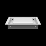 7x7 ceiling vent cover, side profile