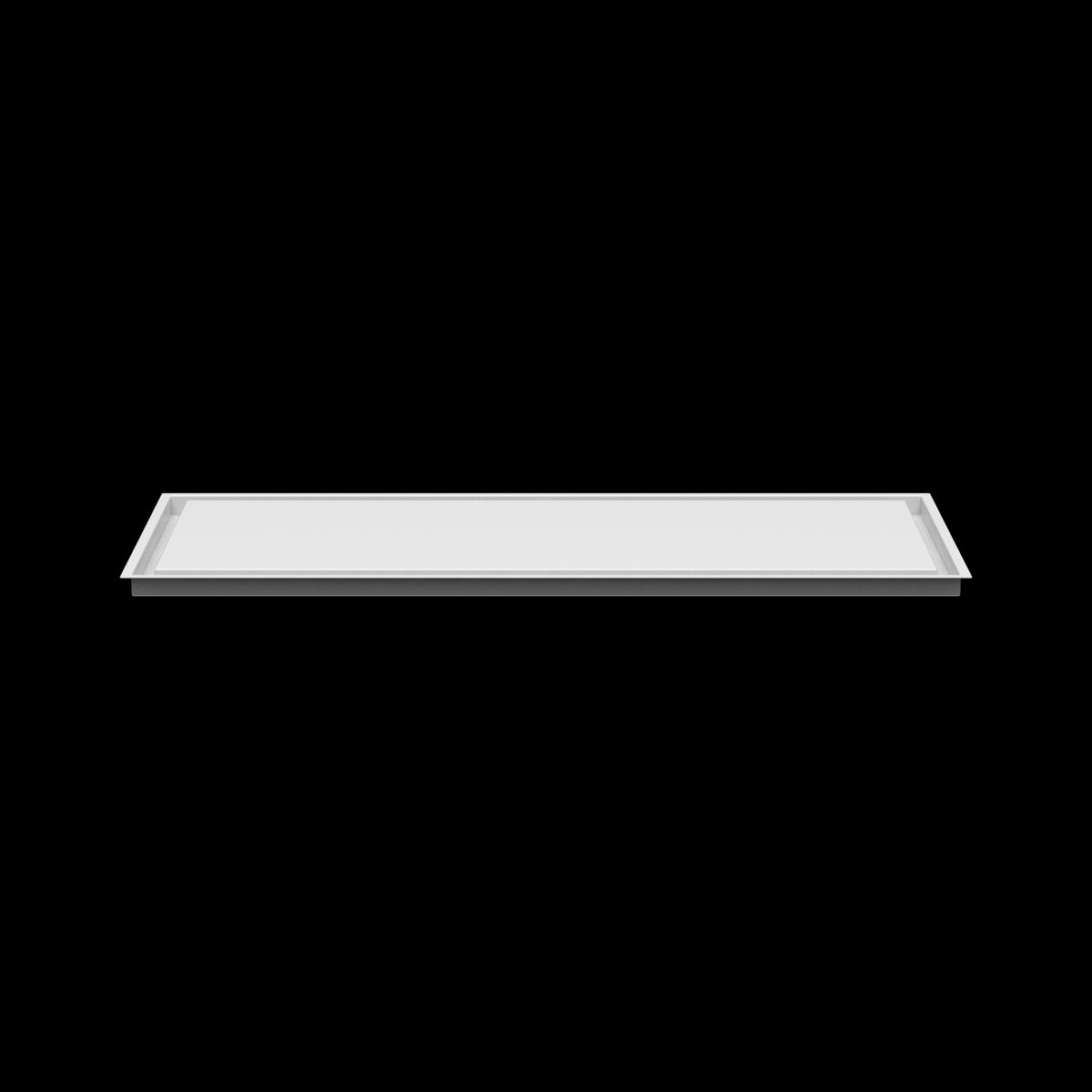 17x43 ceiling vent cover, side profile