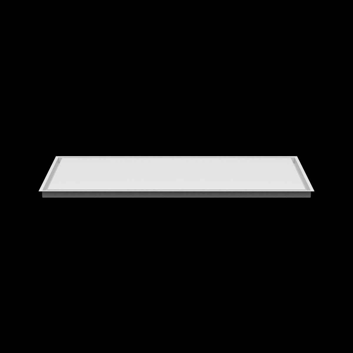 24x46 wall vent cover, side profile