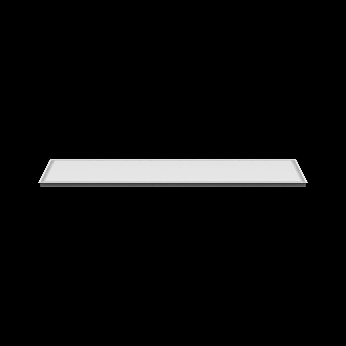 24x68 ceiling vent cover, side profile
