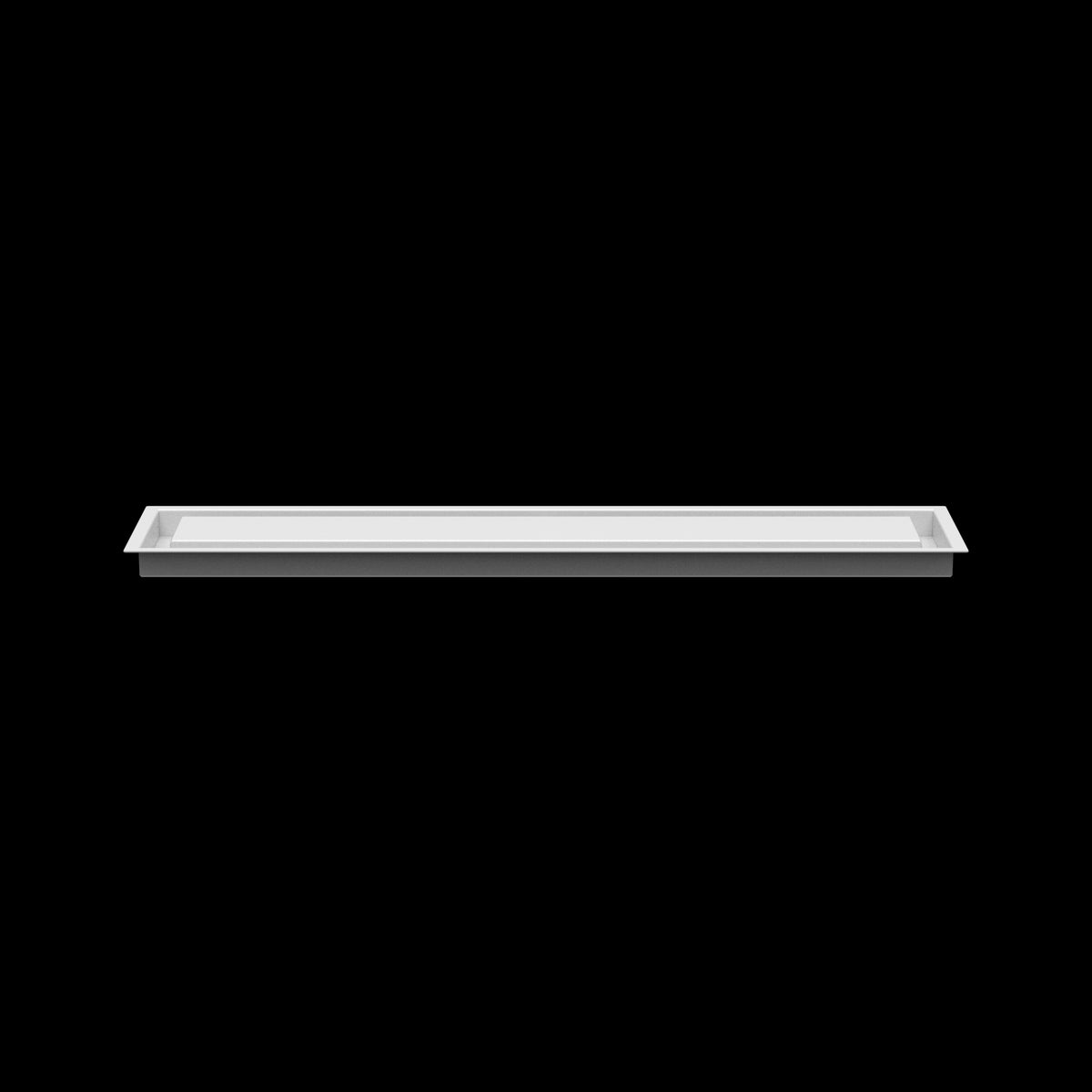 6x31 ceiling vent cover, side profile