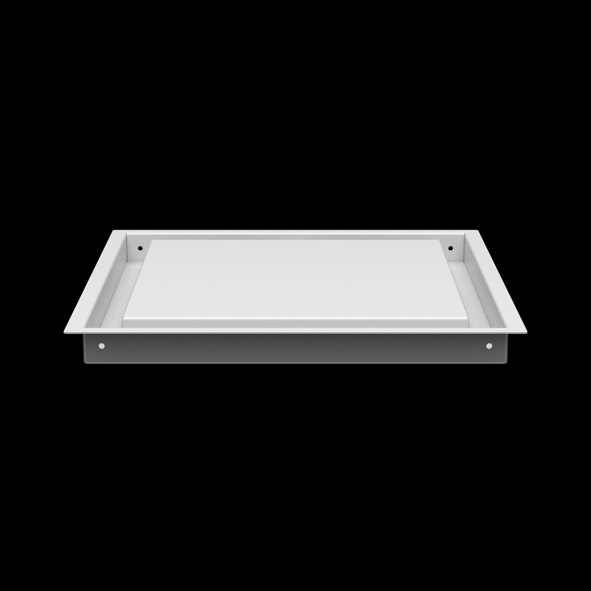 13x13 ceiling vent cover, side profile