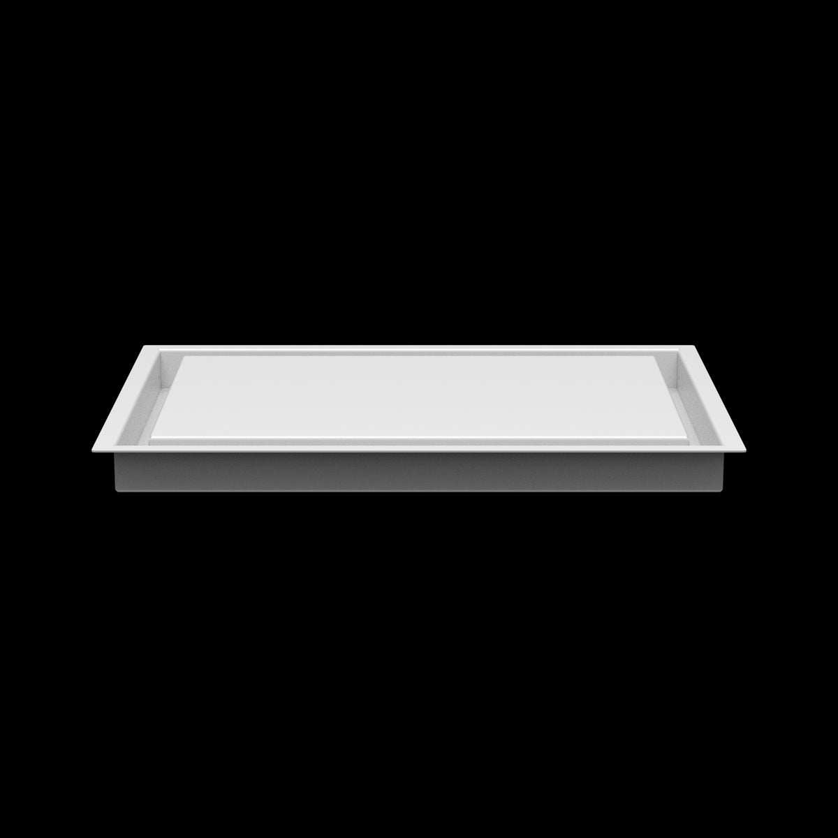 11x16 wall vent cover, side profile