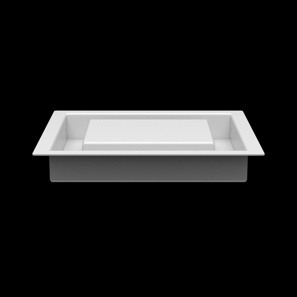 6x7 ceiling vent cover, side profile