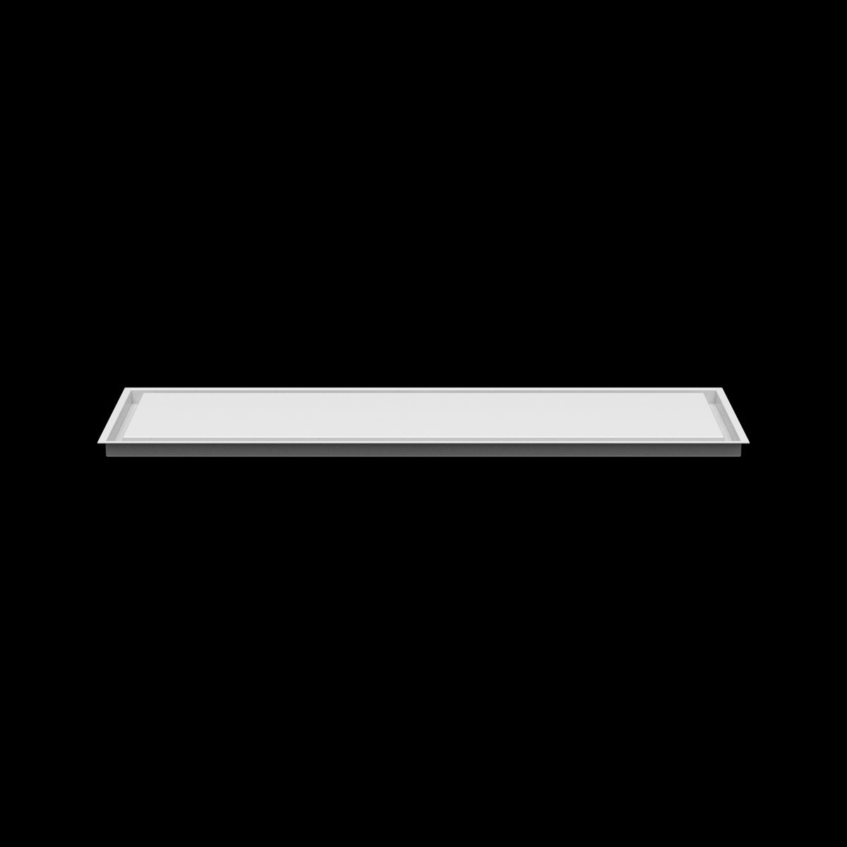 15x45 ceiling vent cover, side profile