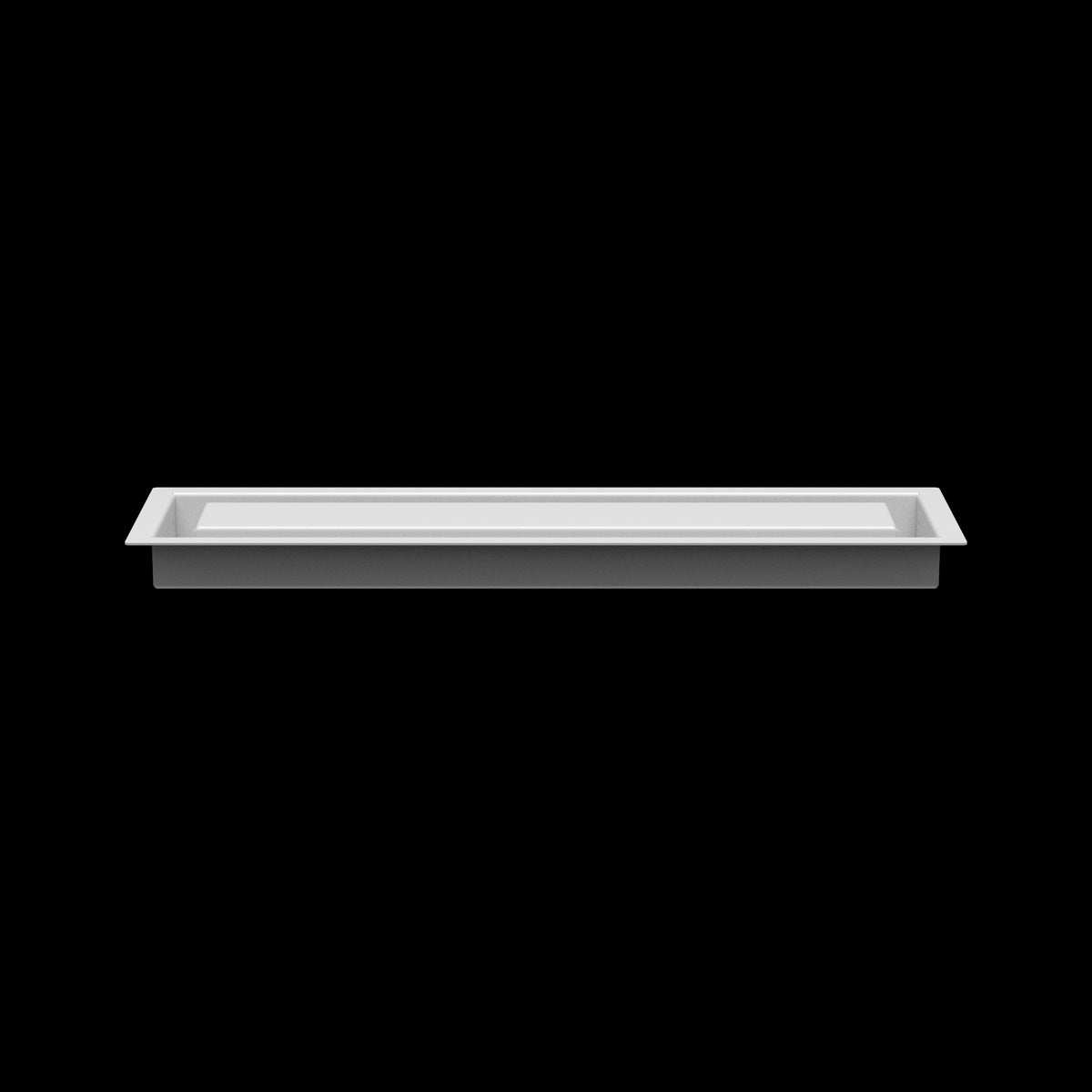 4x17 ceiling vent cover, side profile