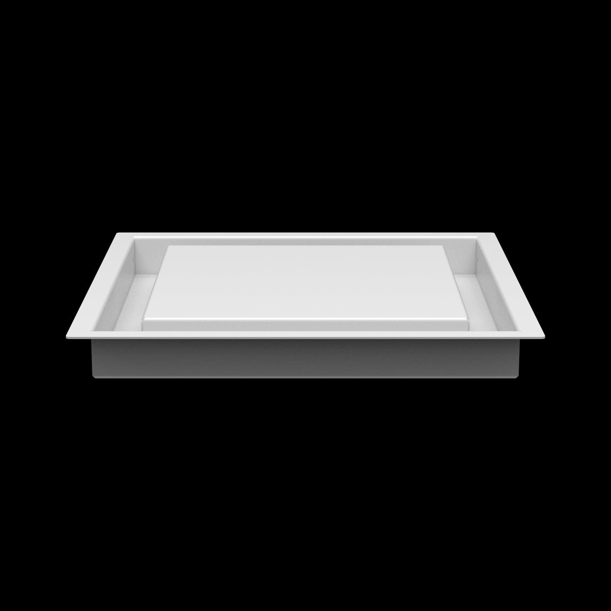 10x10 ceiling vent cover, side profile