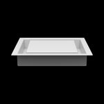 7x7 wall vent cover, side profile