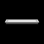 6x19 ceiling vent cover, side profile