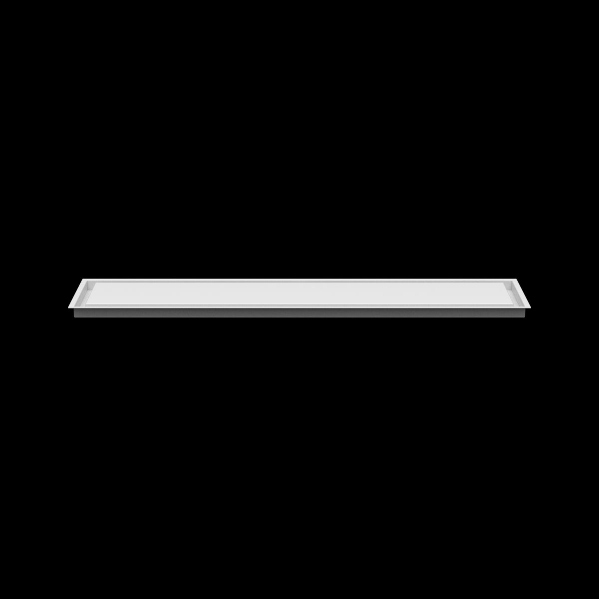 11x46 ceiling vent cover, side profile