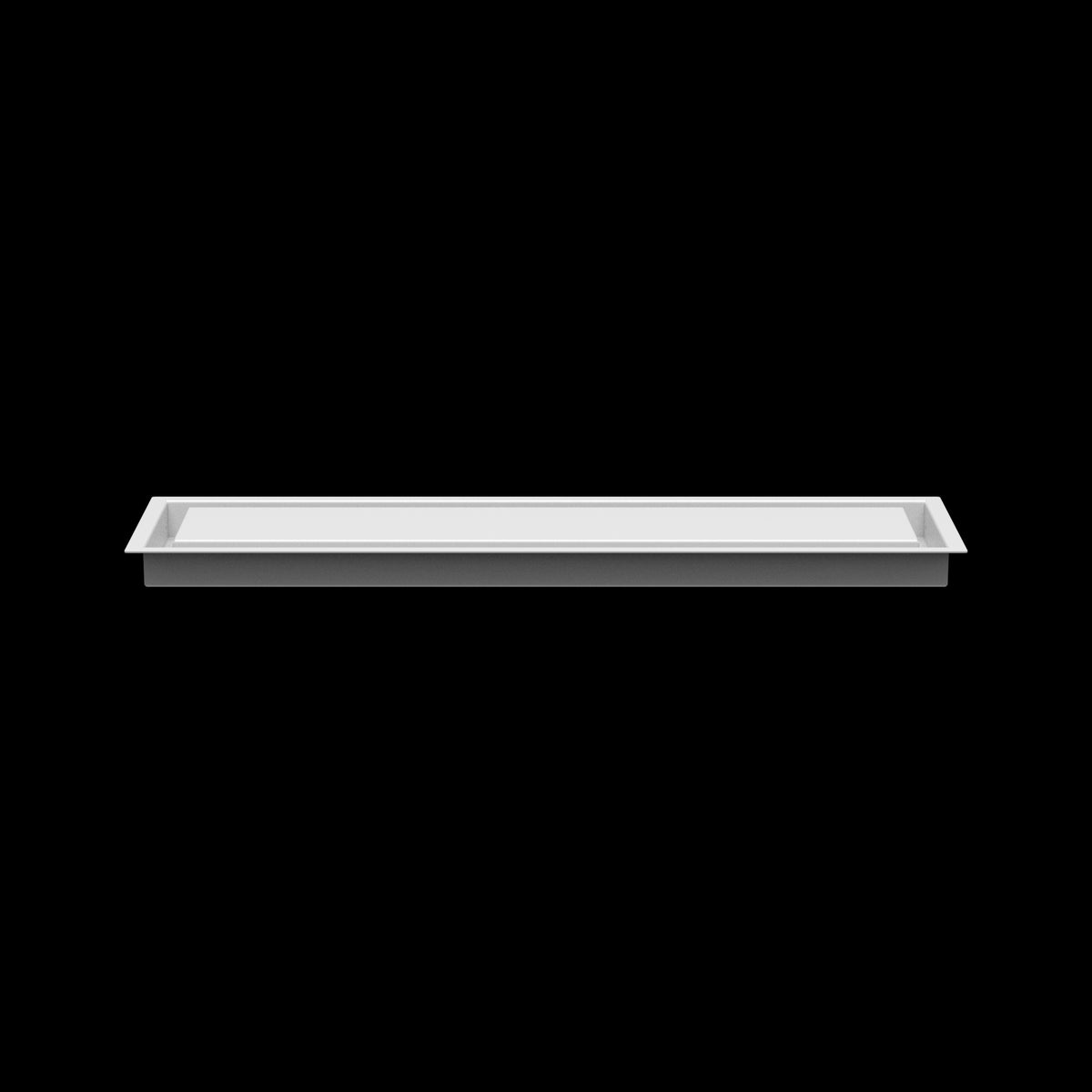 6x25 wall vent cover, side profile