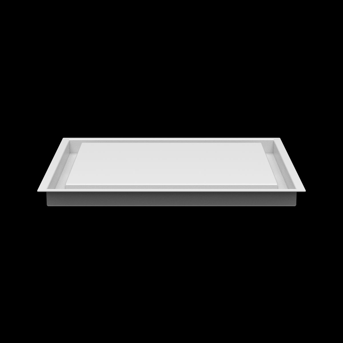 14x16 ceiling vent cover, side profile