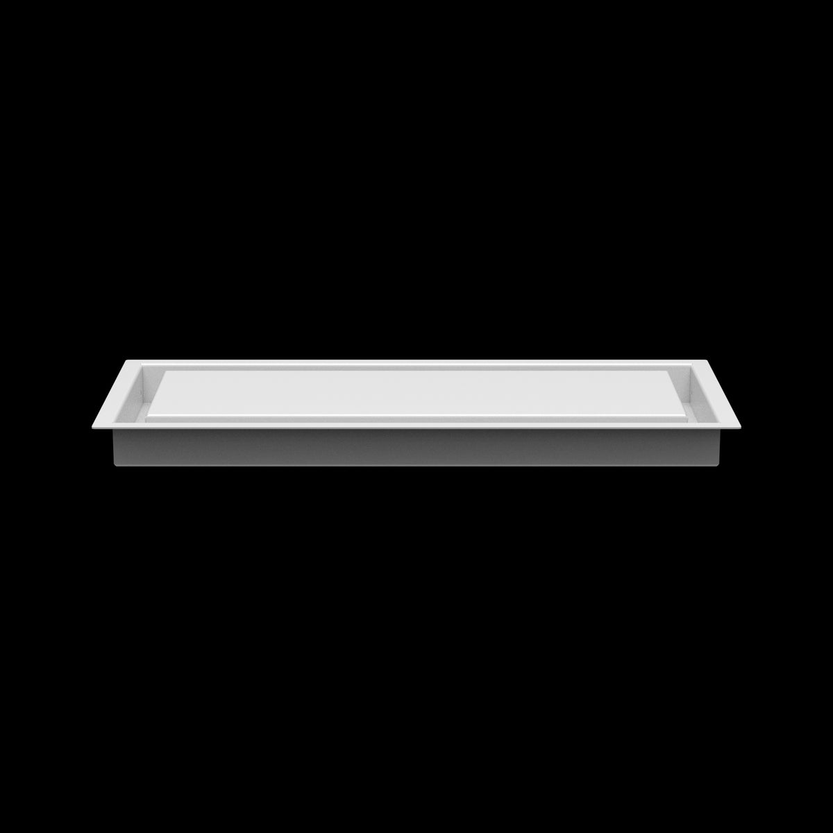 7x17 wall vent cover, side profile