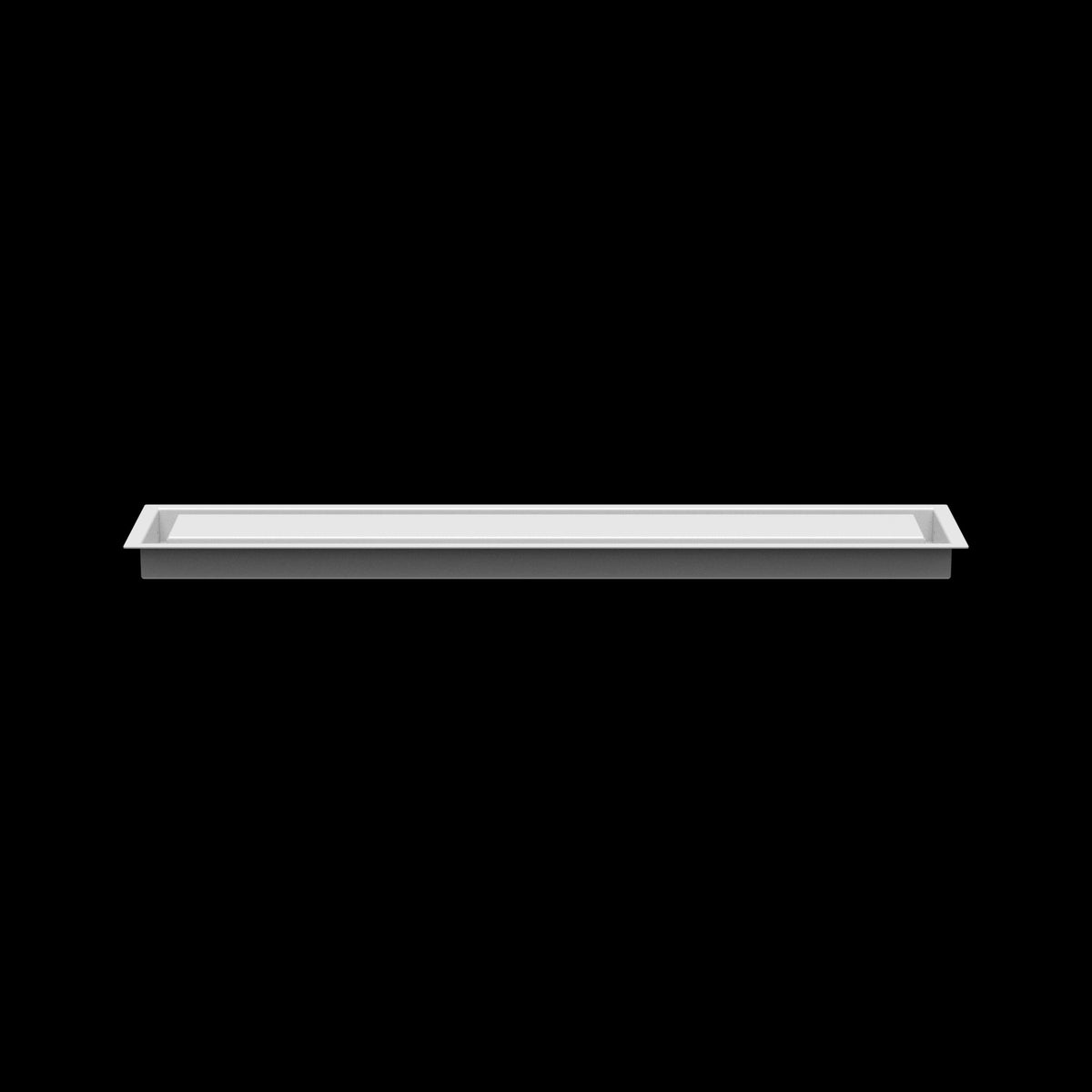 5x28 wall vent cover, side profile