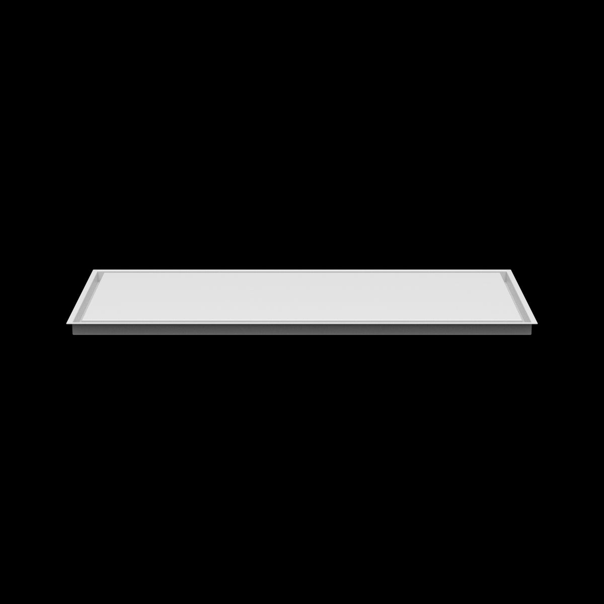 21x45 wall vent cover, side profile