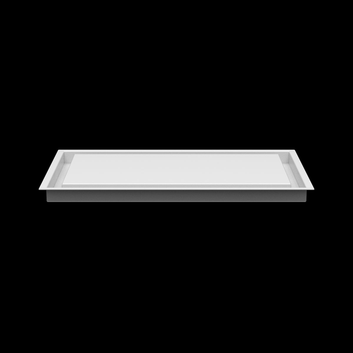 12x20 ceiling vent cover, side profile