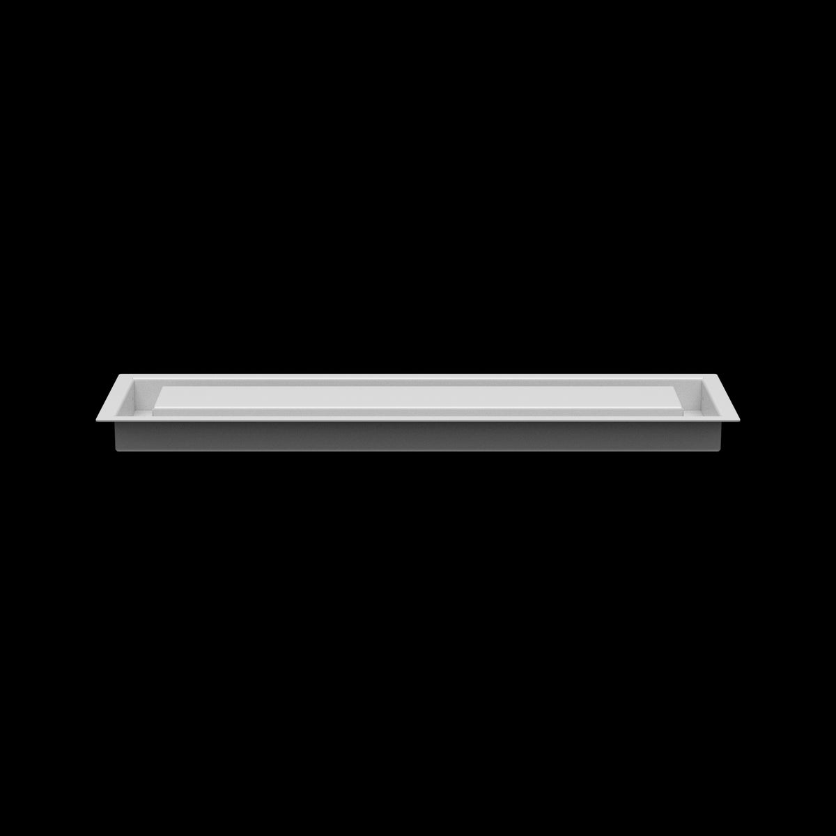 5x19 ceiling vent cover, side profile