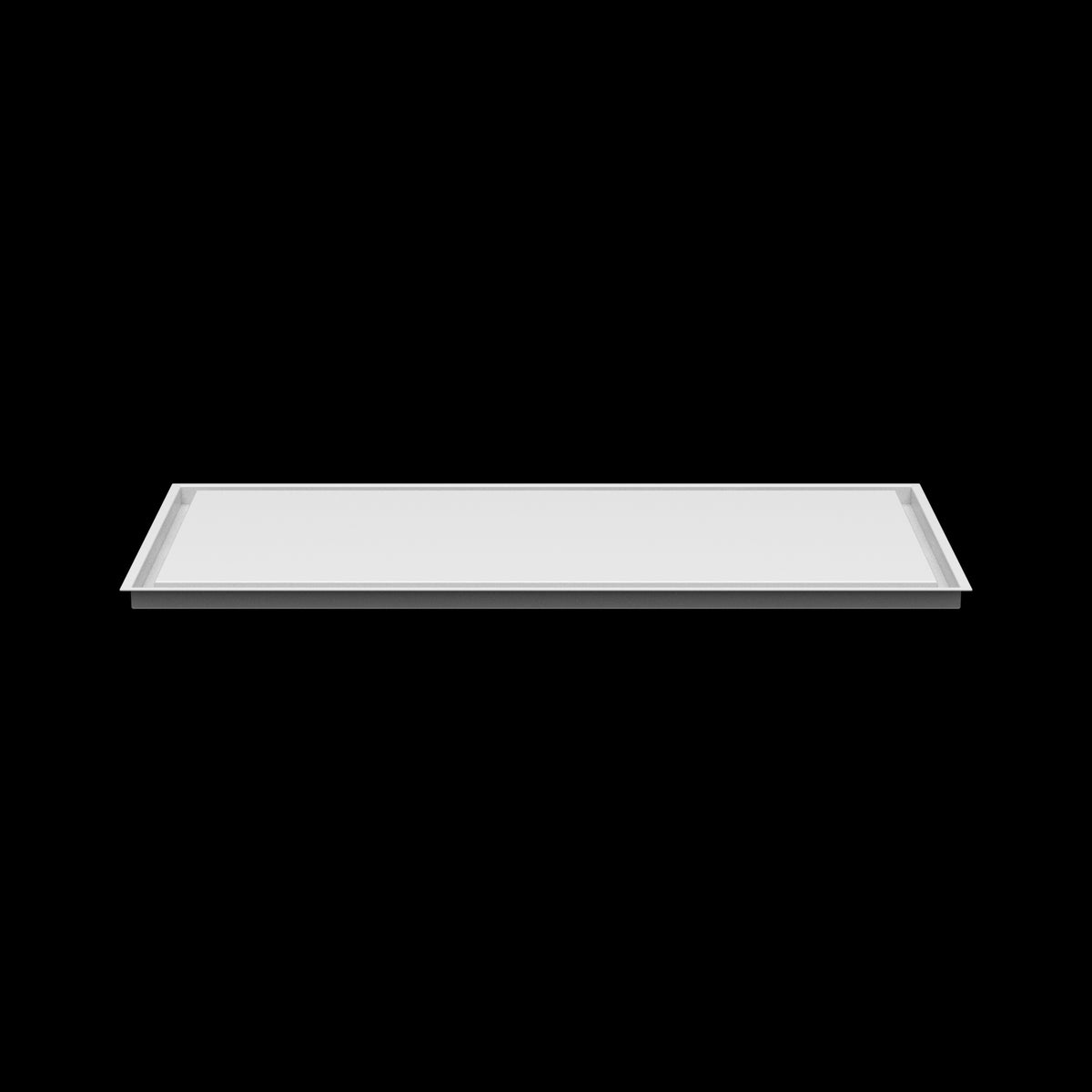22x43 ceiling vent cover, side profile