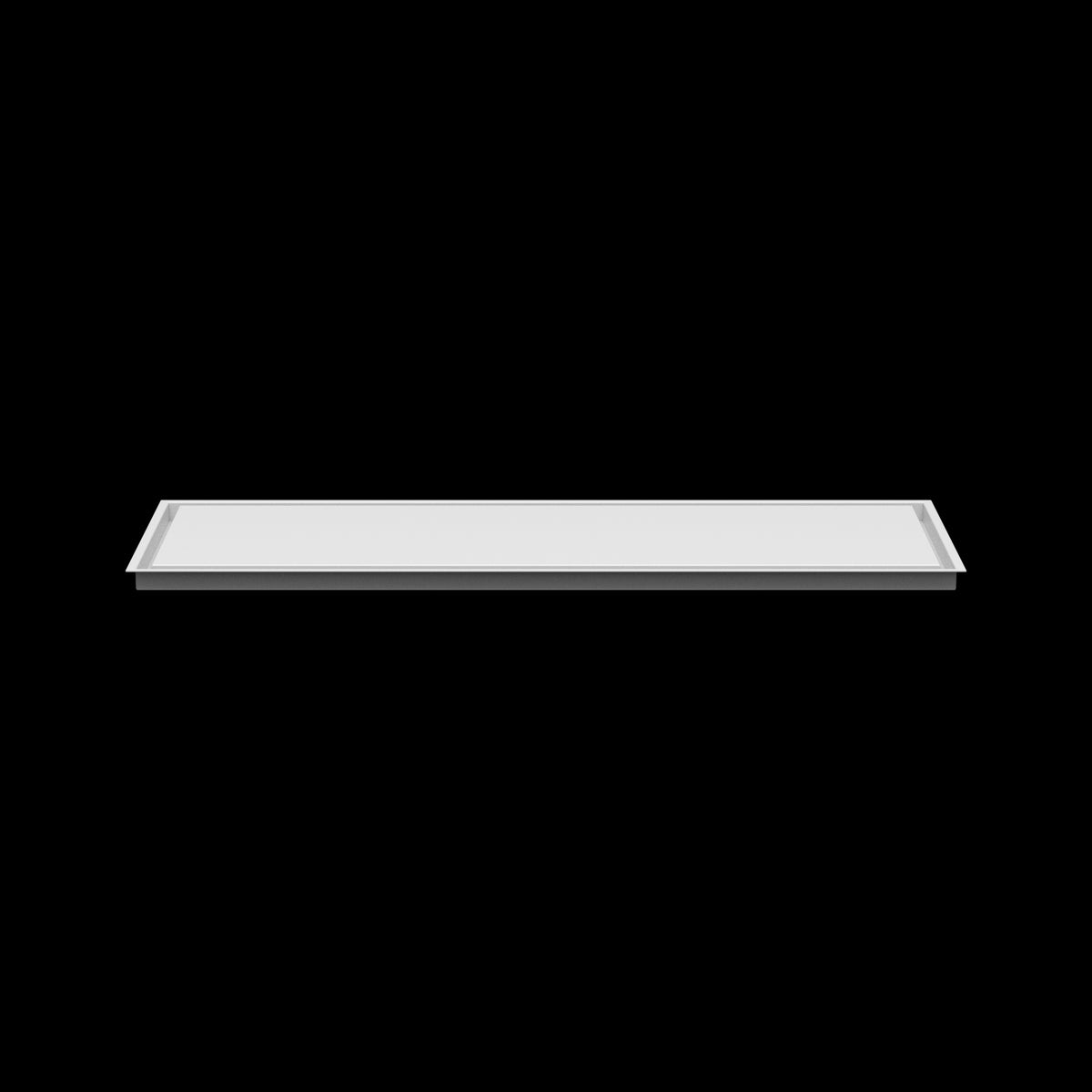 16x48 wall vent cover, side profile