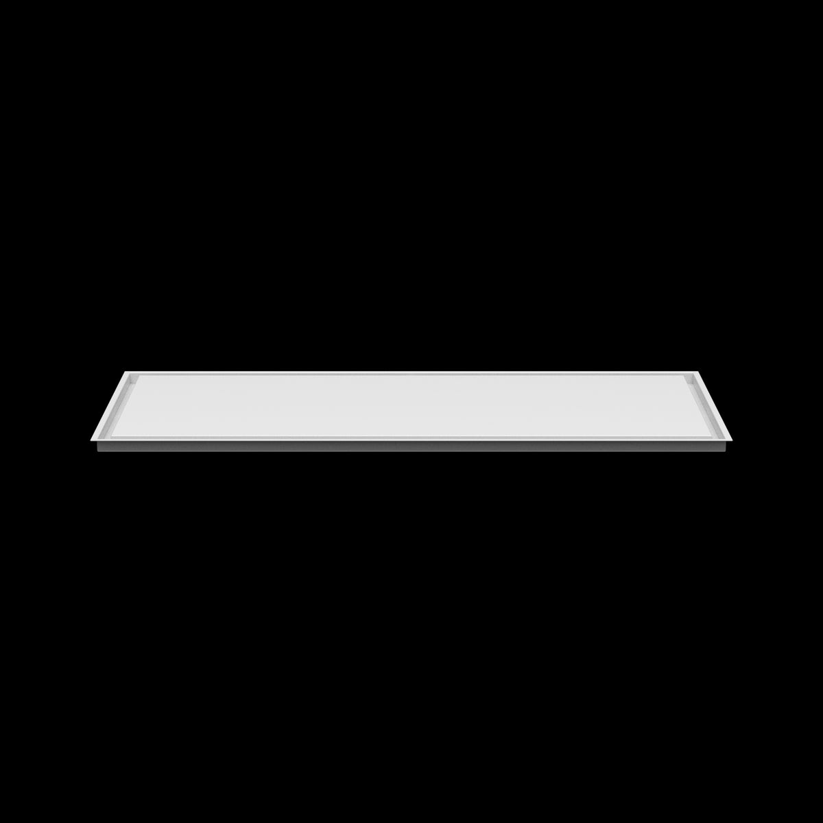 24x55 ceiling vent cover, side profile