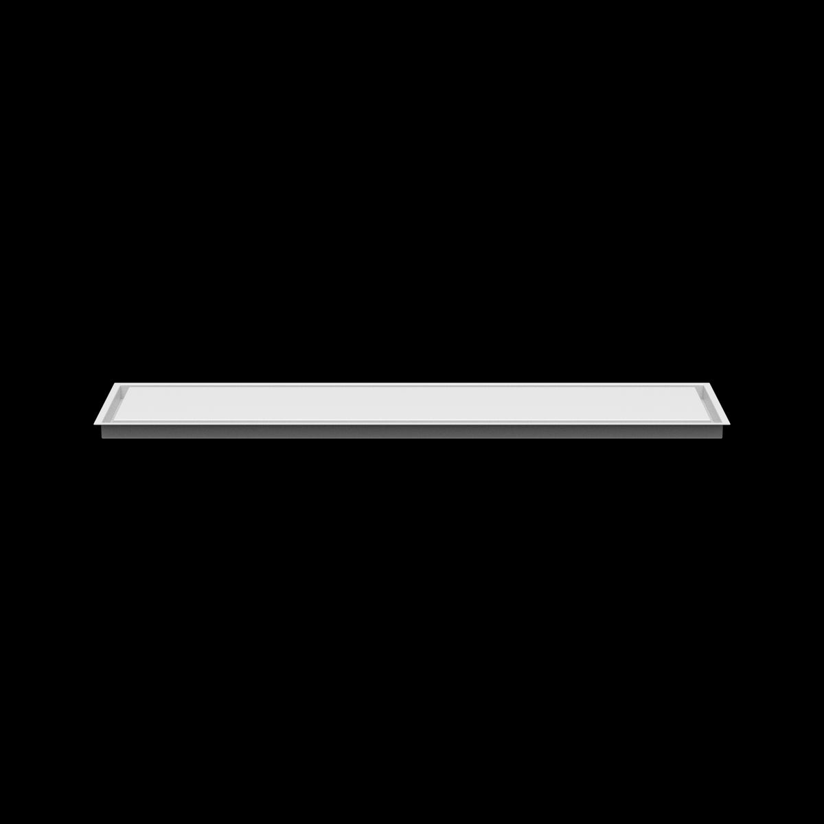 12x48 wall vent cover, side profile