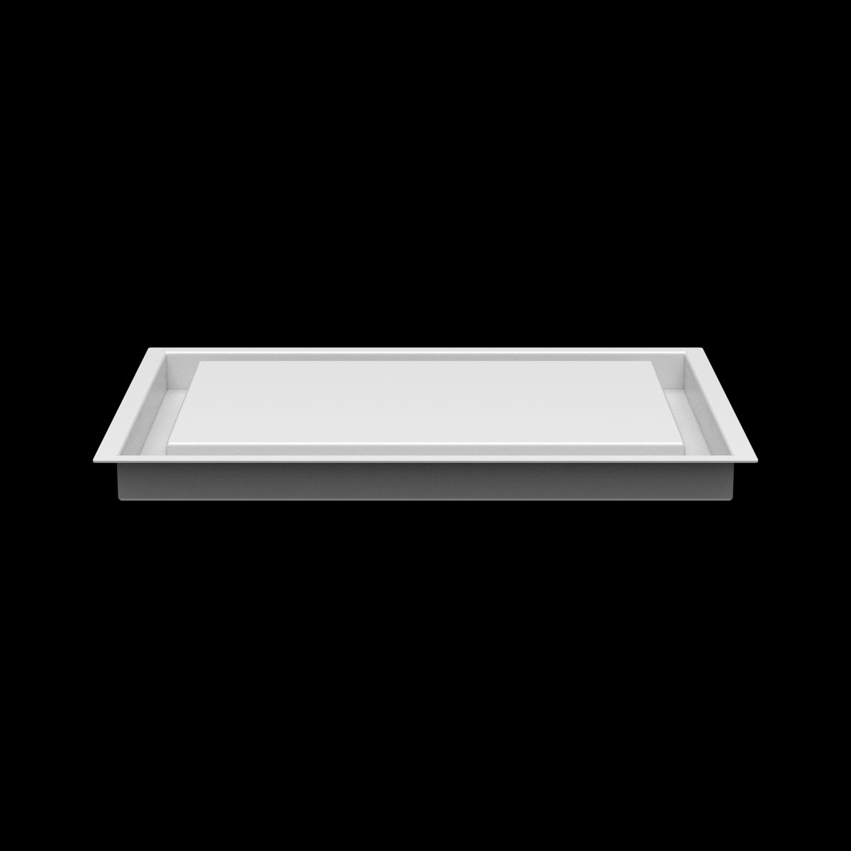 11x15 ceiling vent cover, side profile