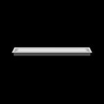6x25 ceiling vent cover, side profile