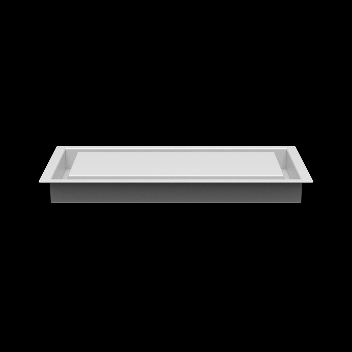 7x13 wall vent cover, side profile