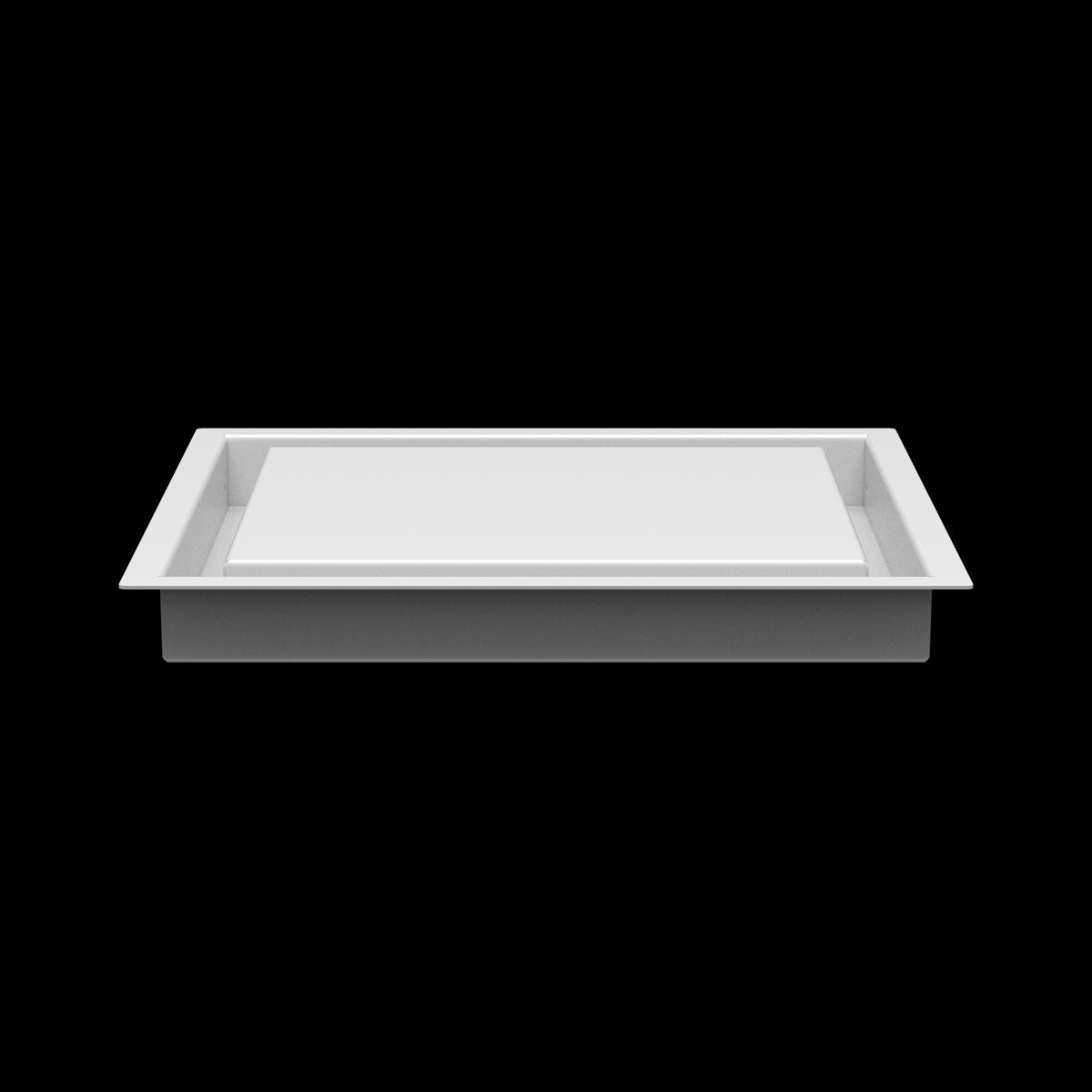 9x11 wall vent cover, side profile