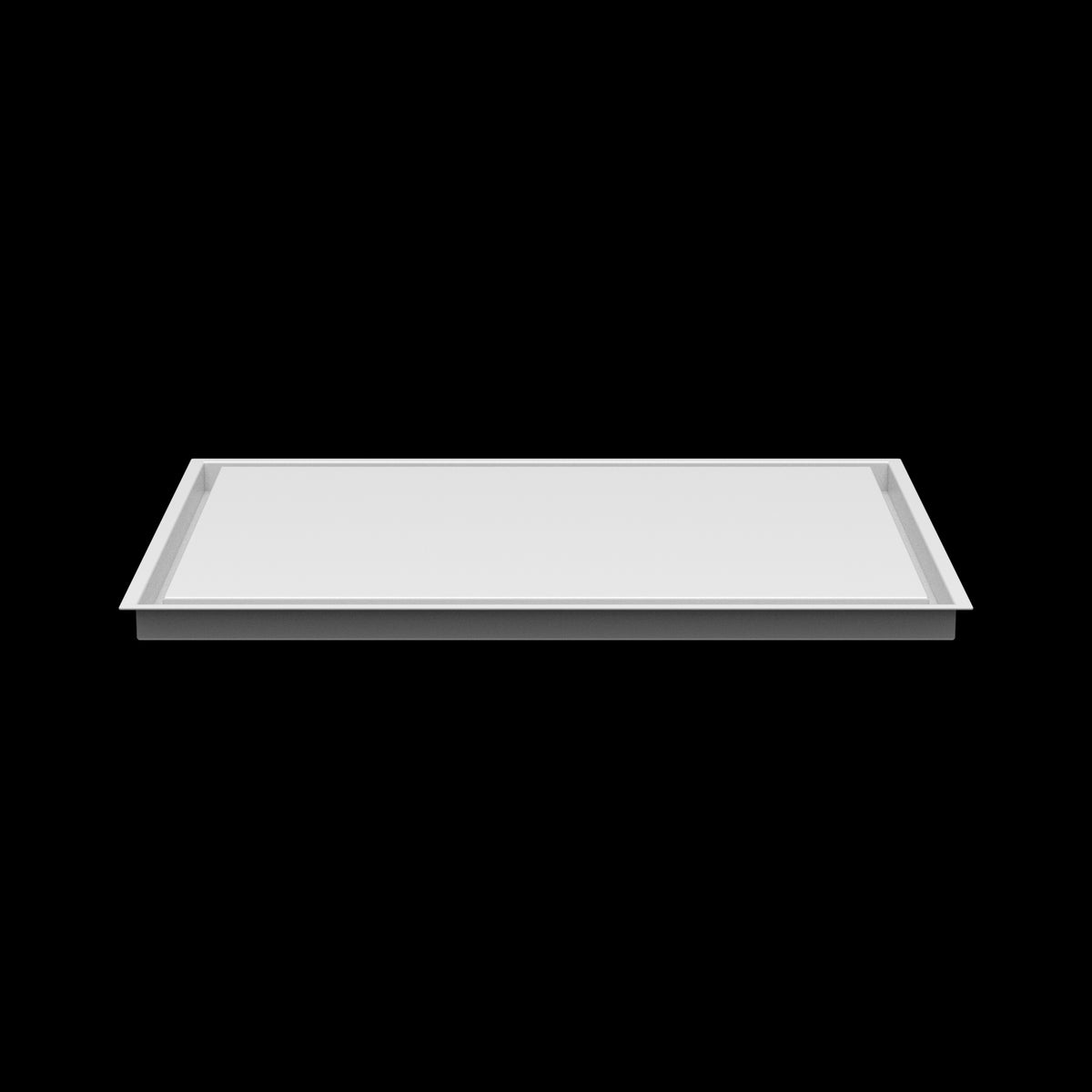 21x28 wall vent cover, side profile