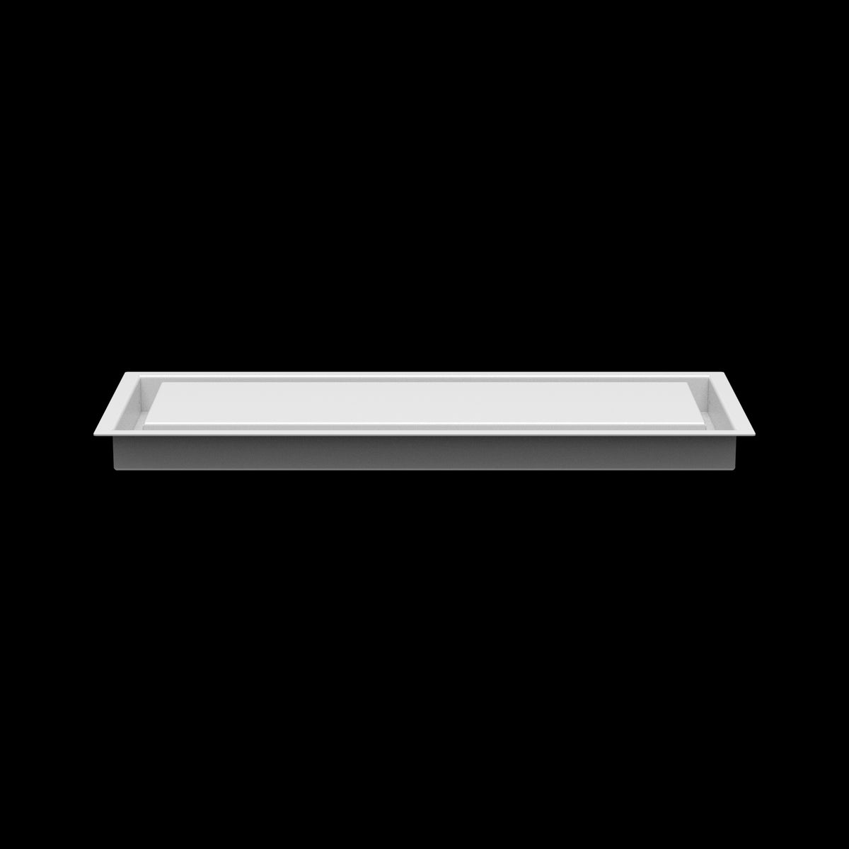 7x19 wall vent cover, side profile