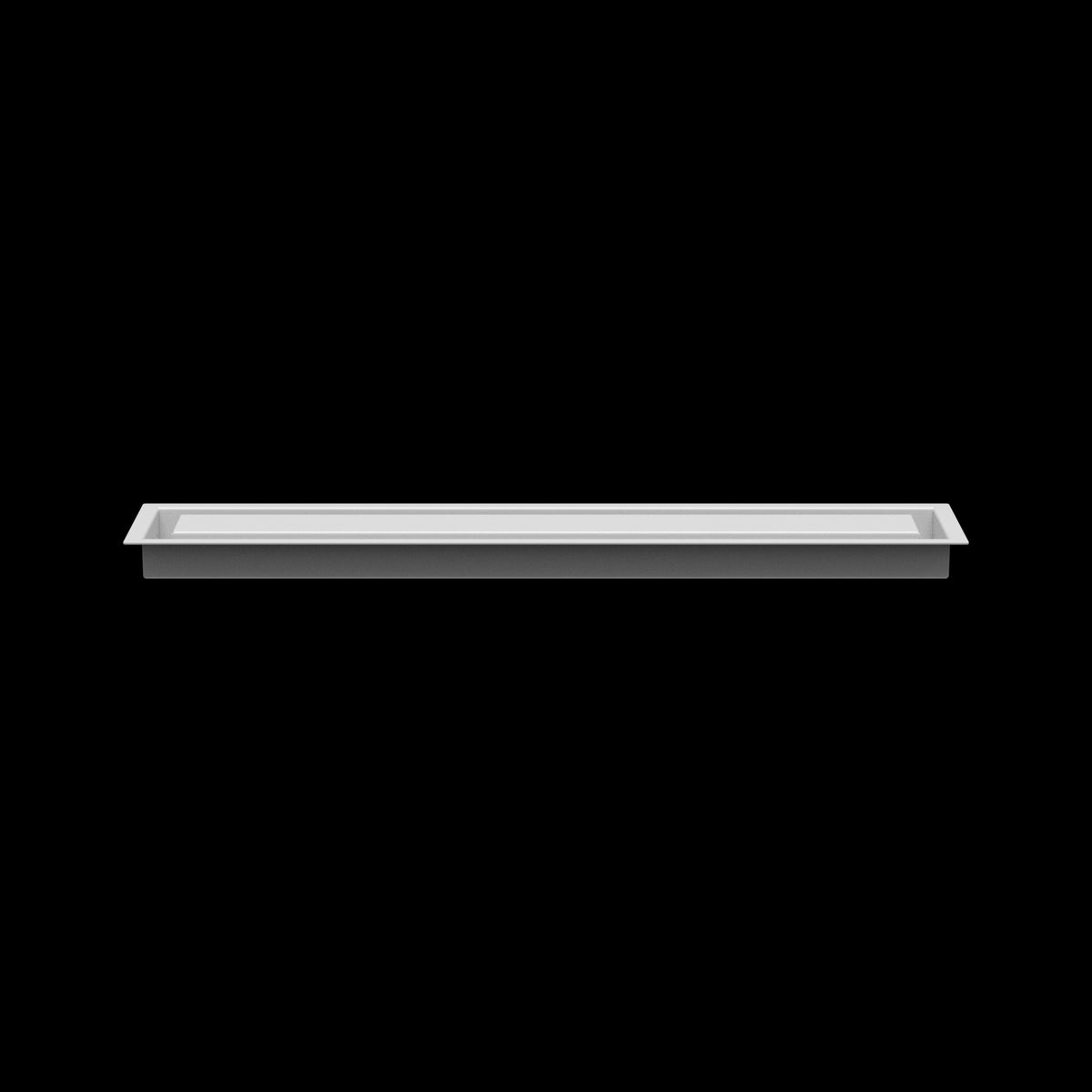 4x25 wall vent cover, side profile