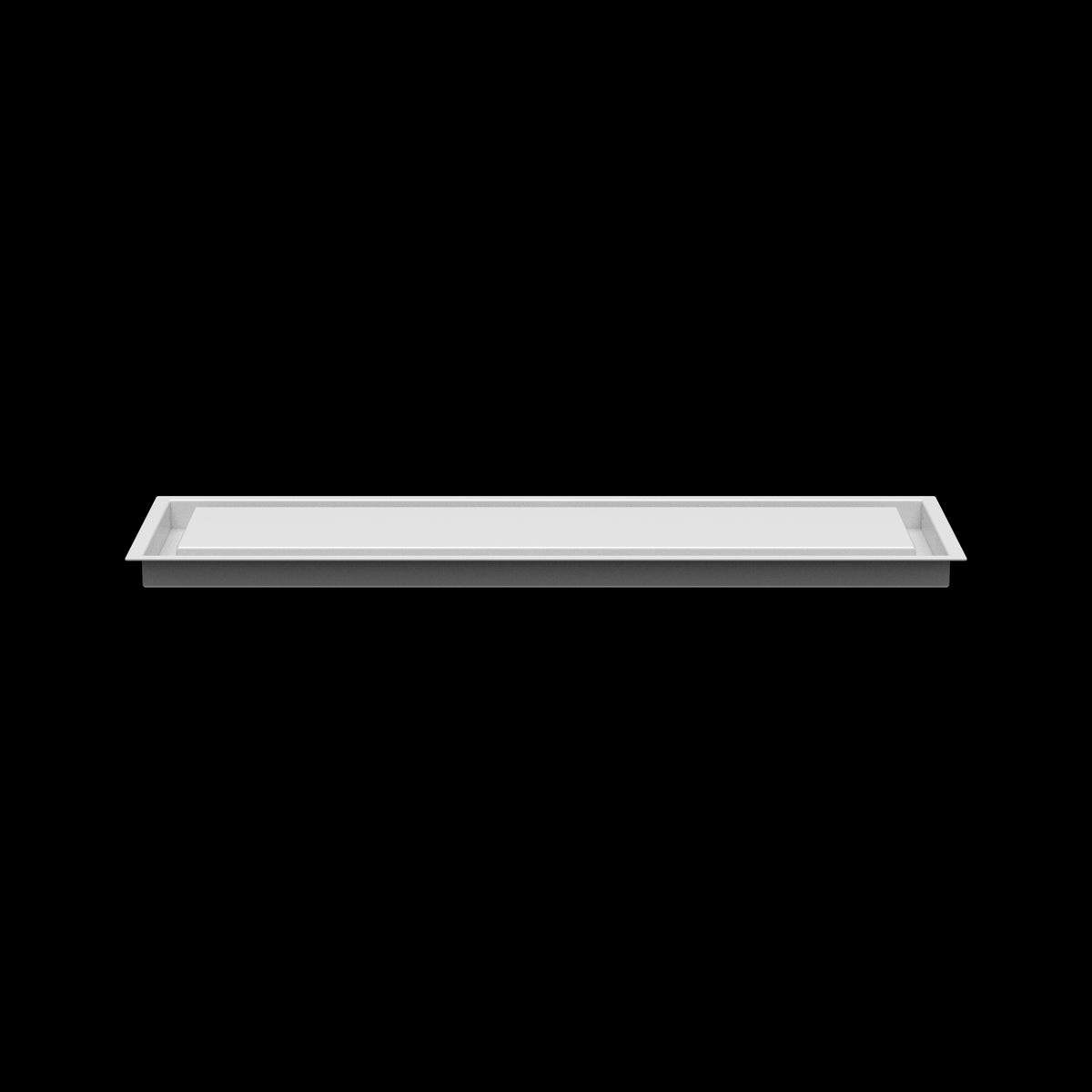 8x28 ceiling vent cover, side profile