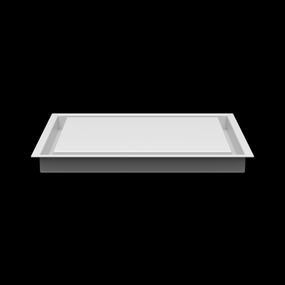 12x14 wall vent cover, side profile