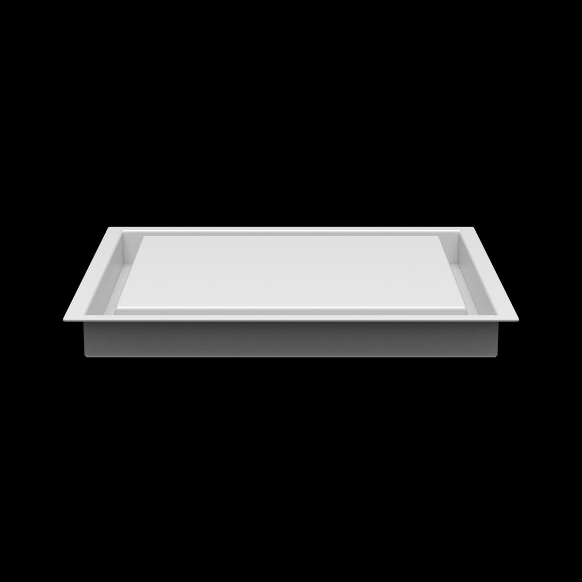 11x12 wall vent cover, side profile