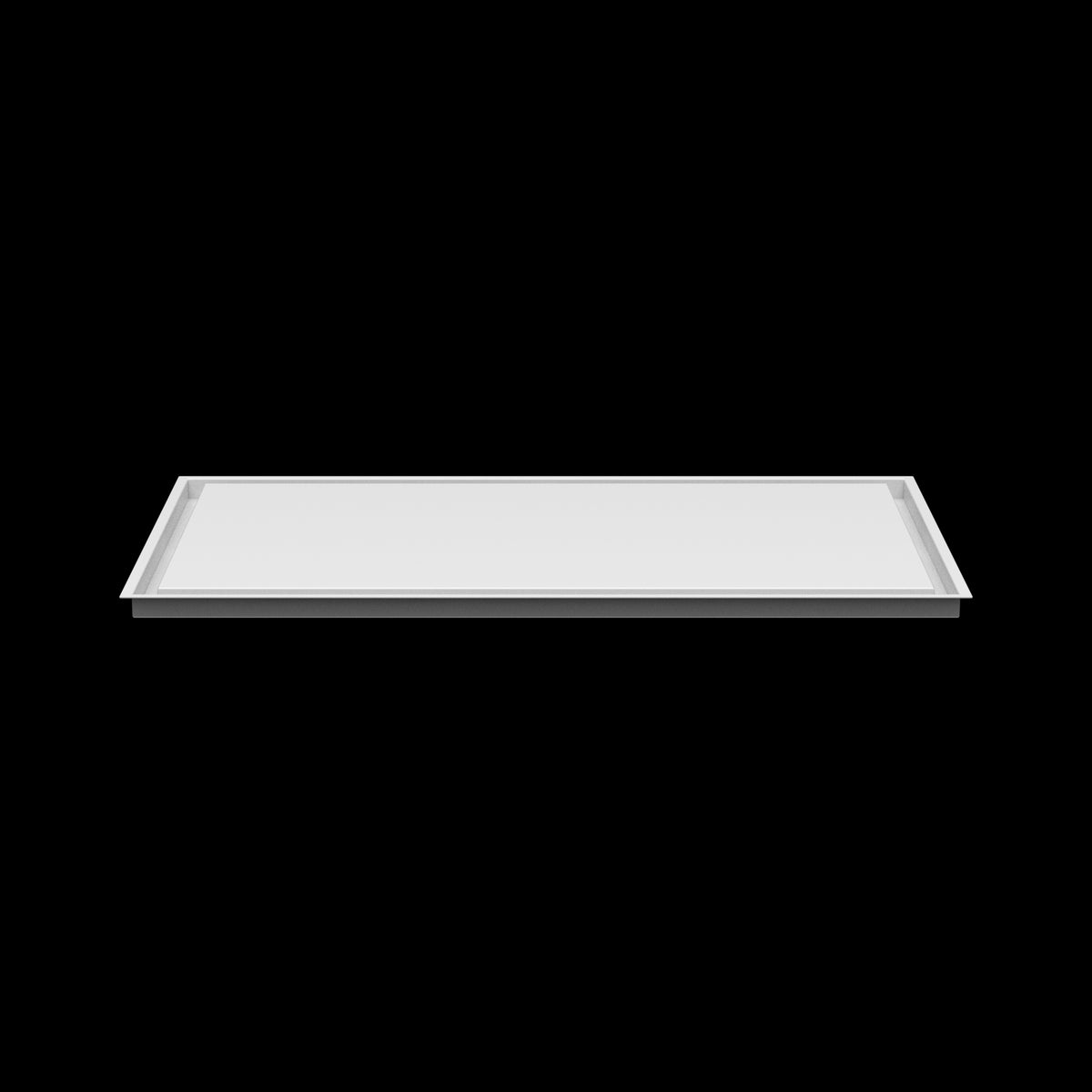23x39 ceiling vent cover, side profile