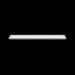 12x49 ceiling vent cover, side profile