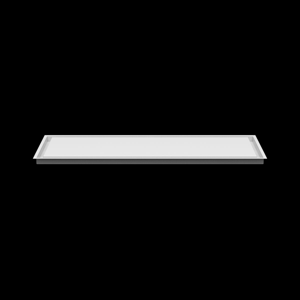 16x40 ceiling vent cover, side profile