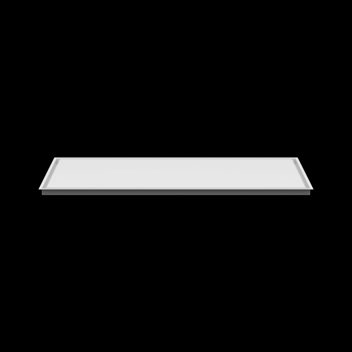 24x51 wall vent cover, side profile