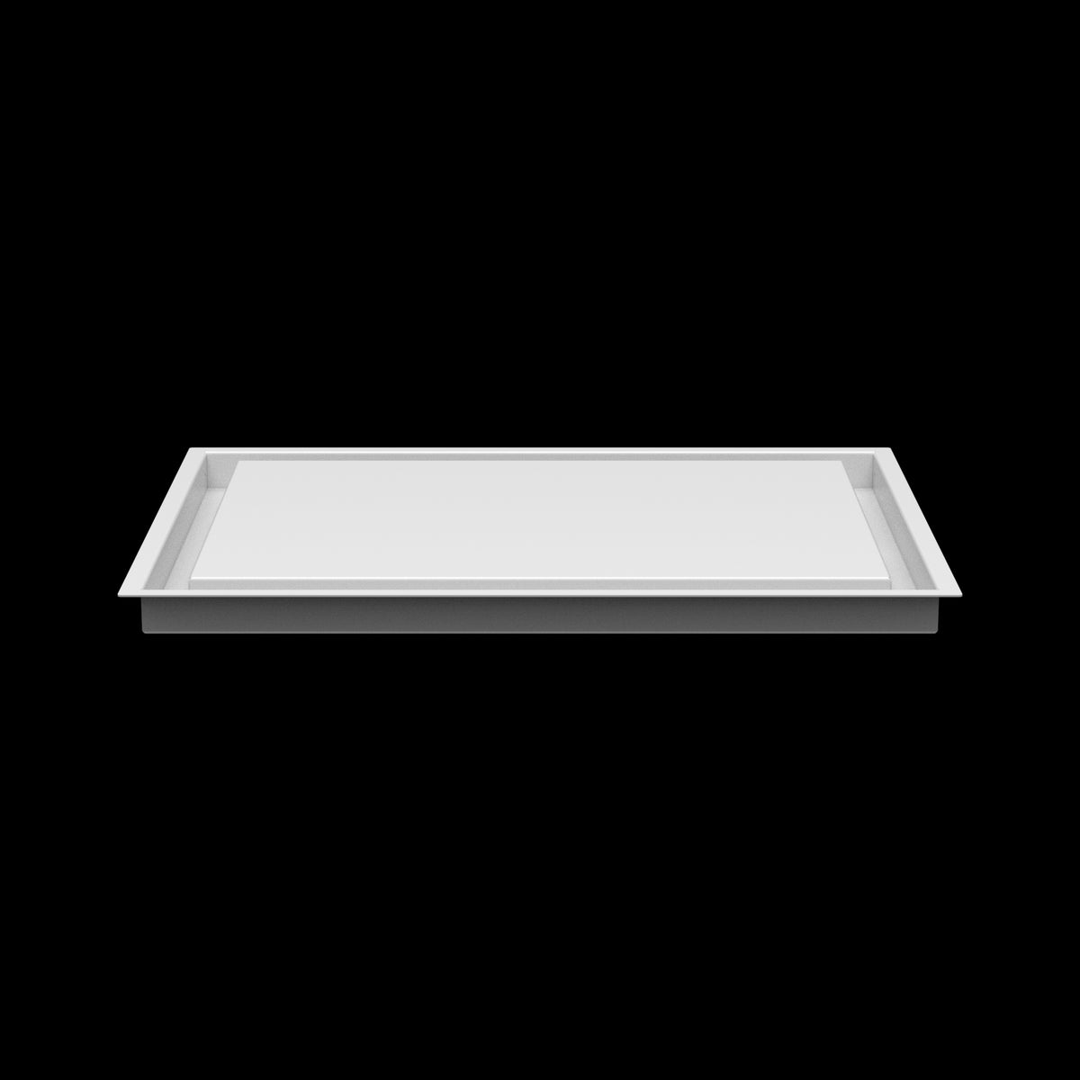 15x20 ceiling vent cover, side profile