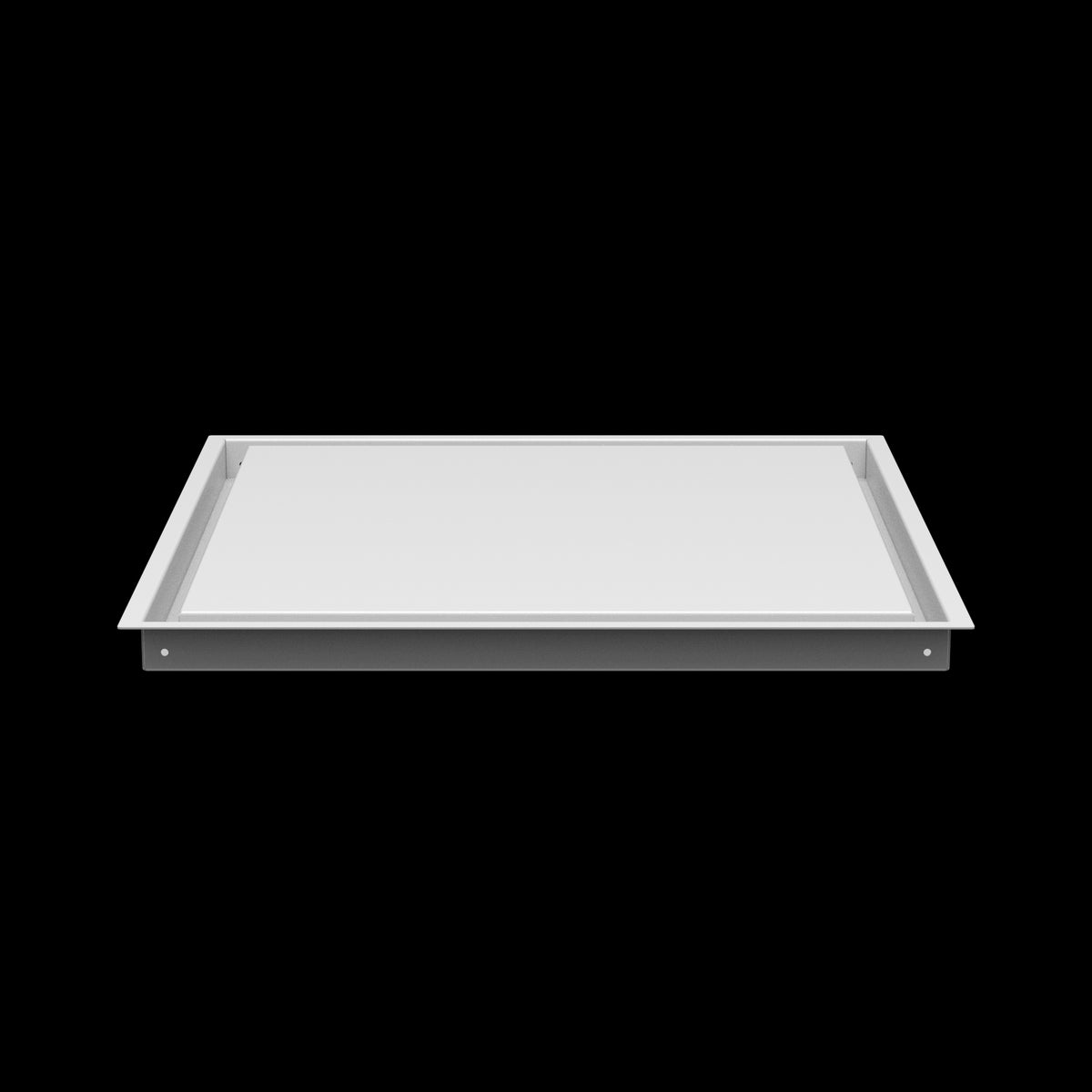 20x20 wall vent cover, side profile